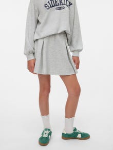 Vero Moda VMHALI Krátká sukně -Light Grey Melange - 10335313
