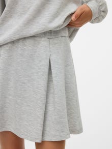Vero Moda VMHALI Krátká sukně -Light Grey Melange - 10335313