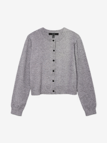 Vero Moda VMVICKY Cardigans en maille -Medium Grey Melange - 10335317