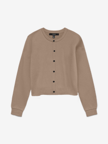 Vero Moda VMVICKY Cardigans en maille -Silver Mink - 10335317