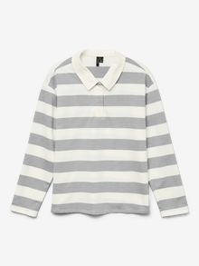 Vero Moda VMPERNILLE Polo-Shirt -Light Grey Melange - 10335343