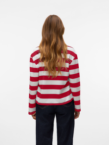 Vero Moda VMPERNILLE Polo-Shirt -Tango Red - 10335343
