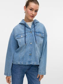 Vero Moda VMAGNA Jeansjacke -Light Blue Denim - 10335347