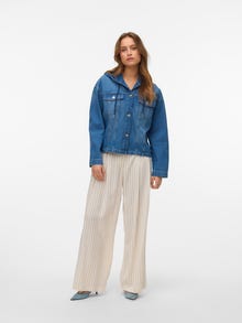 Vero Moda VMAGNA Jeansjacke -Medium Blue Denim - 10335347
