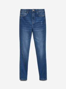 Vero Moda VMSOF Hohe Taille Skinny Fit Jeans -Medium Blue Denim - 10335360