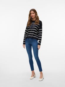 Vero Moda VMSOF Hohe Taille Skinny Fit Jeans -Medium Blue Denim - 10335360
