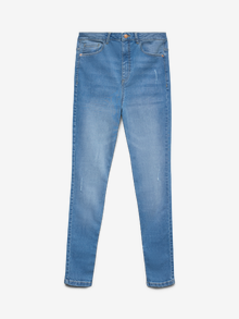 Vero Moda VMSOF Hohe Taille Skinny Fit Jeans -Light Blue Denim - 10335360