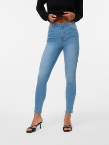 Vero Moda VMSOF Hohe Taille Skinny Fit Jeans -Light Blue Denim - 10335360