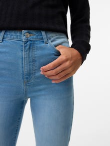 Vero Moda VMSOF Hohe Taille Skinny Fit Jeans -Light Blue Denim - 10335360