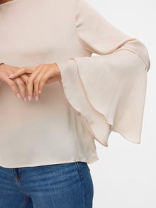 Vero Moda VMLIVA Top -Pumice Stone - 10335363