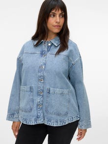 Vero Moda VMCJAMIE Jeansjacke -Light Blue Denim - 10335373