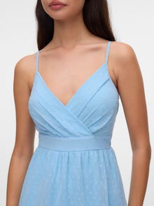 Vero Moda VMMELISA Lang kjole -Airy Blue - 10335577
