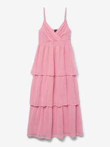 Vero Moda VMMELISA Long dress -Bonbon - 10335577