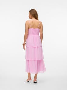 Vero Moda VMMELISA Lang kjole -Bonbon - 10335577