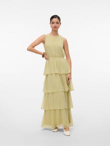 Vero Moda VMMELISA Long dress -Sage Green - 10335578