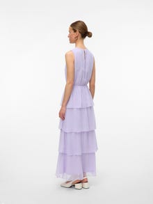 Vero Moda VMMELISA Długa sukienka -Pastel Lilac - 10335578