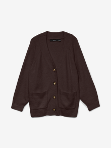 Vero Moda VMCBOOM Knit Cardigan -Chocolate Torte - 10335638