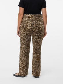 Vero Moda VMCTESSA Taille haute Wide Leg Fit Jeans -Silver Mink - 10335852