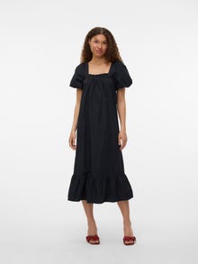 Vero Moda VMSAGA Langes Kleid -Black - 10335853