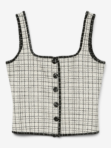 Vero Moda VMADELINE Top -Cloud Dancer - 10335858