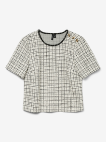 Vero Moda VMADELINE Topp -Cloud Dancer - 10335861