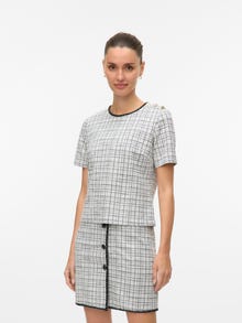 Vero Moda VMADELINE Topp -Cloud Dancer - 10335861