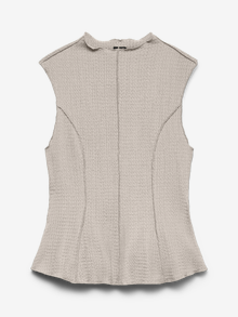 Vero Moda VMMAXINE Top -Pumice Stone - 10335994
