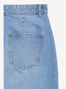 Vero Moda VMELFI Hohe Taille Langer Rock -Light Blue Denim - 10336020