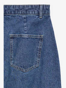 Vero Moda VMELFI Hohe Taille Langer Rock -Medium Blue Denim - 10336020