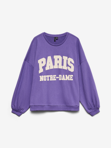 Vero Moda VMHANNA Sweatshirt -Passion Flower - 10336093
