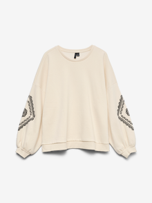 Vero Moda VMTALULAH Sweatshirt -Birch - 10336118