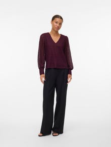 Vero Moda VMBECCA Top -Winetasting - 10336137