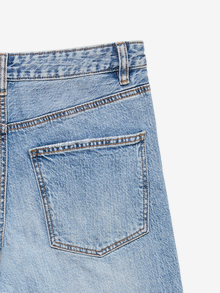 Vero Moda VMTESSA Korkea vyötärö Straight fit Farkut -Light Blue Denim - 10336158