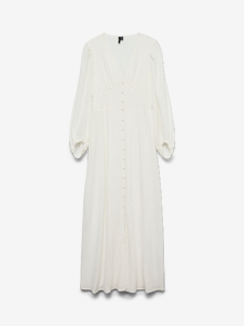 Vero Moda VMCLEMENTINE Long dress -Snow White - 10336222
