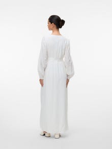 Vero Moda VMCLEMENTINE Long dress -Snow White - 10336222