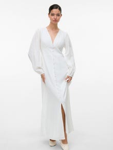 Vero Moda VMCLEMENTINE Long dress -Snow White - 10336222