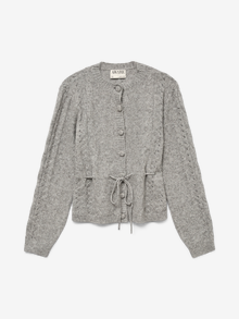 Vero Moda VMEVERLEE Neuletakit -Light Grey Melange - 10336274