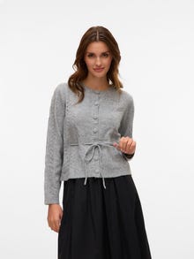 Vero Moda VMEVERLEE Neuletakit -Light Grey Melange - 10336274