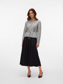 Vero Moda VMEVERLEE Neuletakit -Light Grey Melange - 10336274