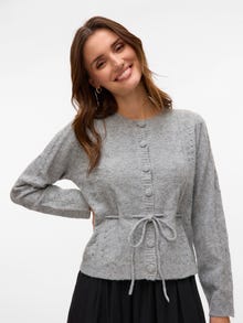 Vero Moda VMEVERLEE Neuletakit -Light Grey Melange - 10336274
