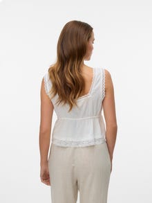 Vero Moda VMCLEMENTINE Top -Snow White - 10336286