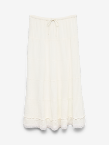 Vero Moda VMCLEMENTINE Cintura alta Falda larga -Snow White - 10336287
