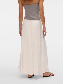 Vero Moda VMCLEMENTINE High waist Long Skirt -Snow White - 10336287