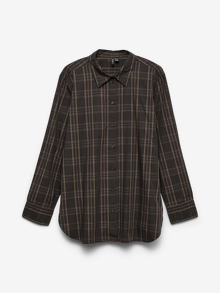 Vero Moda VMELINA Hemd -Chocolate Torte - 10336329
