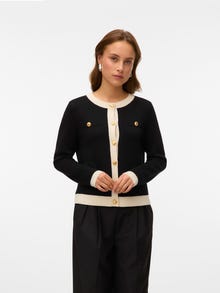 Vero Moda VMOLI Pleteni kardigan -Black - 10336384