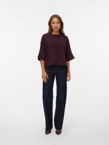 Vero Moda VMLEFILE Pullover -Fudge - 10336416