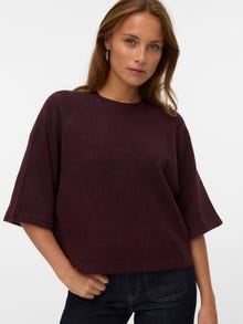 Vero Moda VMLEFILE Pullover -Fudge - 10336416