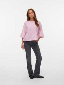 Vero Moda VMLEFILE Pullover -Roseate Spoonbill - 10336416