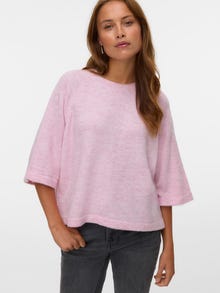 Vero Moda VMLEFILE Pullover -Roseate Spoonbill - 10336416