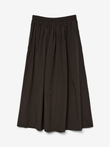 Vero Moda VMANNIE Mid waist Midi skirt -Coffee Bean - 10336527